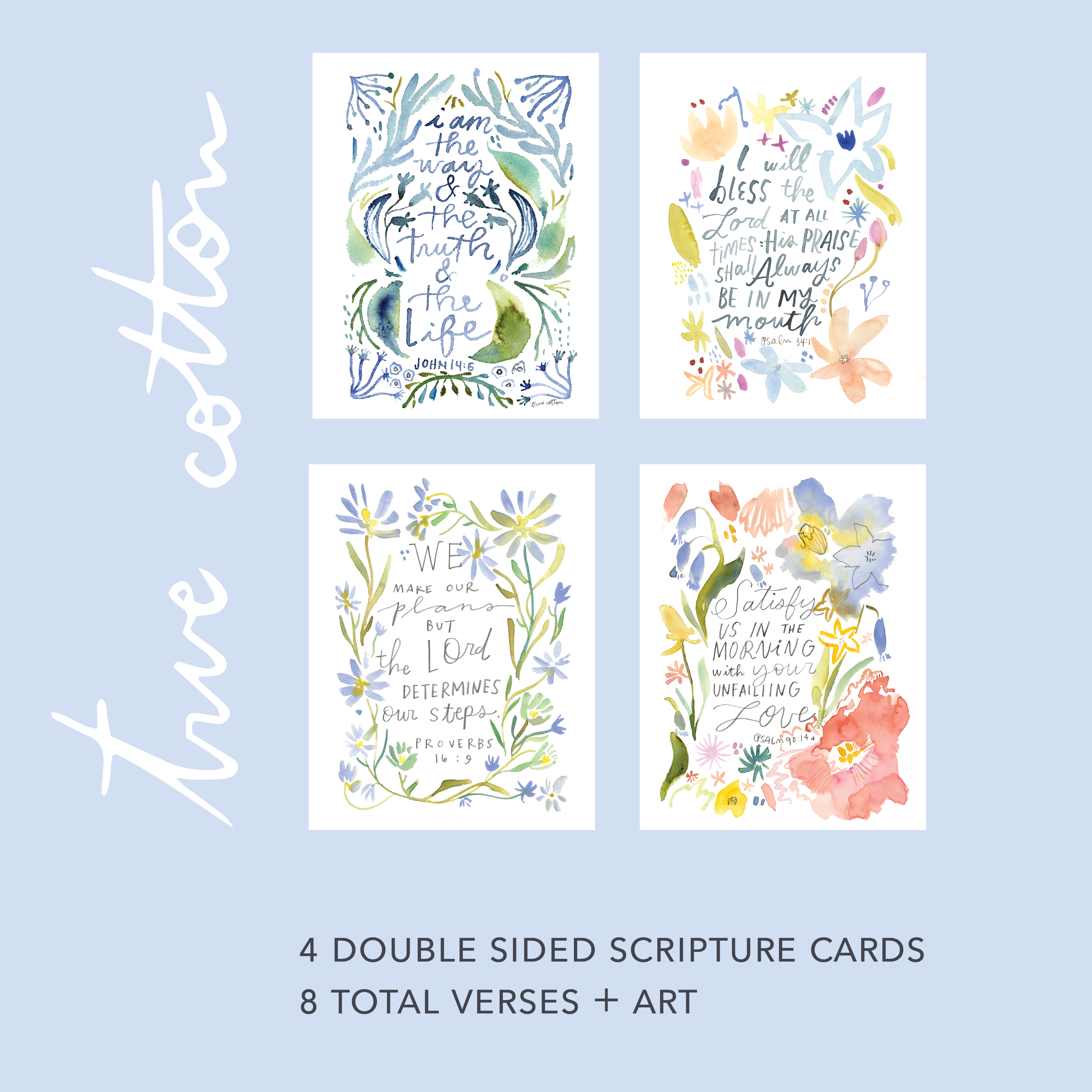 4 Card Scripture set