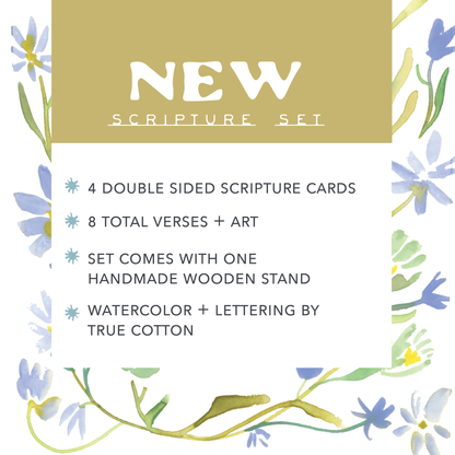 4 Card Scripture set